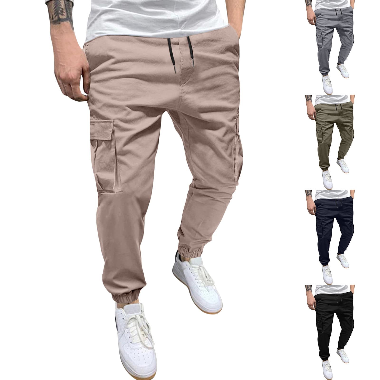 Man's clothing Men's fashion casual cargo pants