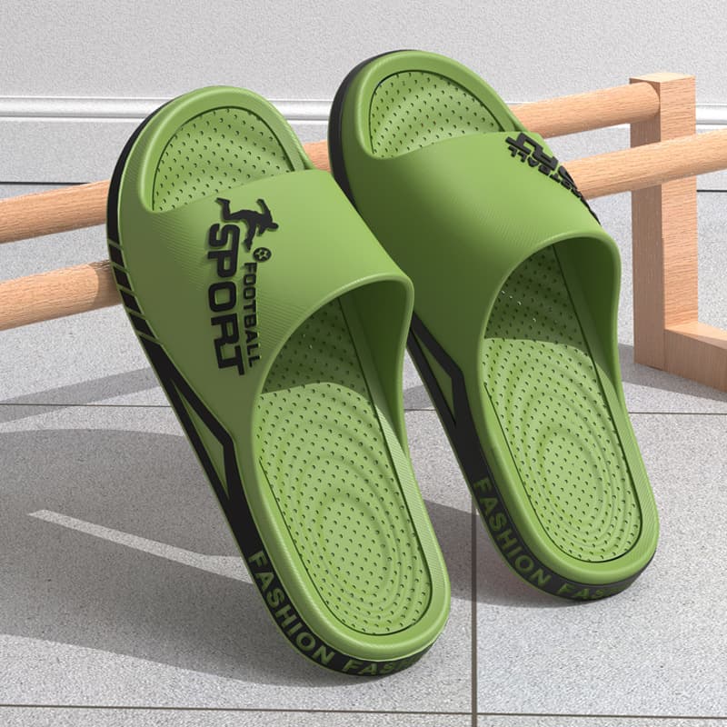Large Size For Men, Summer Trend, Outdoor Wear, Indoor Home Wear Resistance, Korean Version, One Word Anti Slip Sports