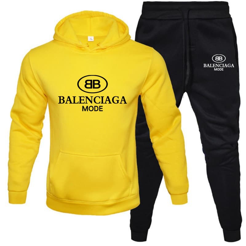 Ensemble de sport décontracté à capuche, coupe ample et confortable, tendance printemps-automne 2024.