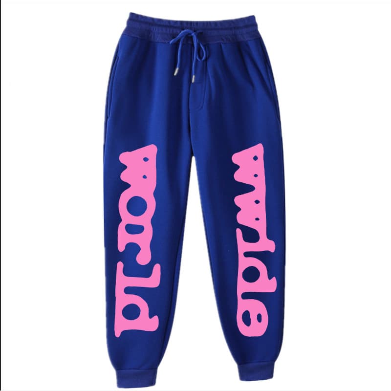 Sweat à capuche et pantalon de survêtement imprimé automne/hiver de la série Spider 555