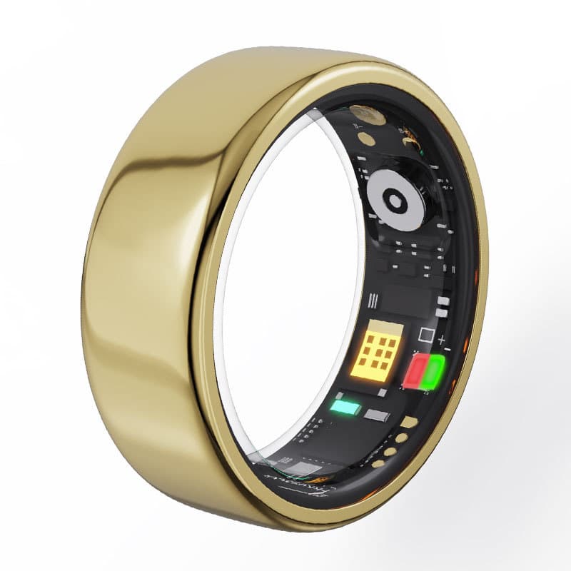 R11M Smart Ring - Bluetooth Health Tracker With Heart Rate, Blood Oxygen, Sleep & Step Monitoring Waterproof & Camera Control​
