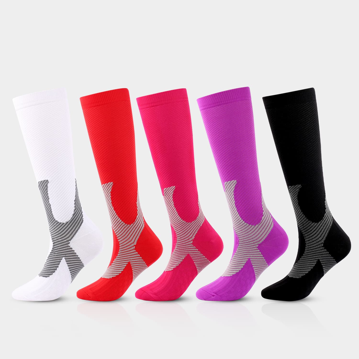 Socks celebrity hot selling nylon compression socks outdoor sports leggings running men and women compression adult socks factory direct sales