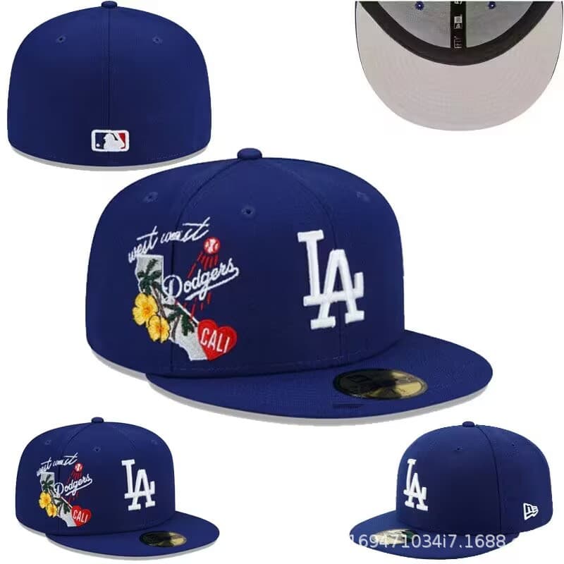 Casquette de baseball 2024 New NY, grande taille, entièrement fermée, avec pare-soleil et broderie non réglable.
