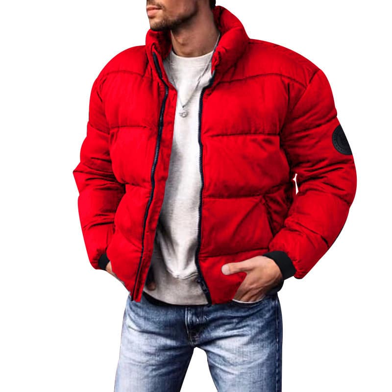 2024 Winter Neue Herren-Baumwolljacke, Täglich Lässig, Winddicht Und Kältebeständig, Warme Baumwollkleidung