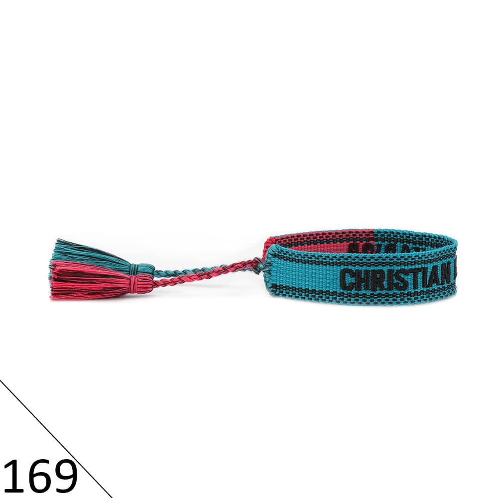Bracelet unisexe tendance avec lettres tressées