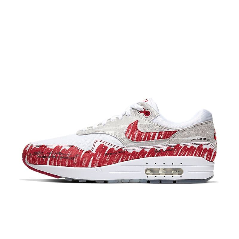 Air Max 1 87 Hommes Femmes Chaussures de course Have A Day Coupe-vent Mystic Dates Live Together Blanc Gomme Anniversaire Jewel Aqua Royal Baskets