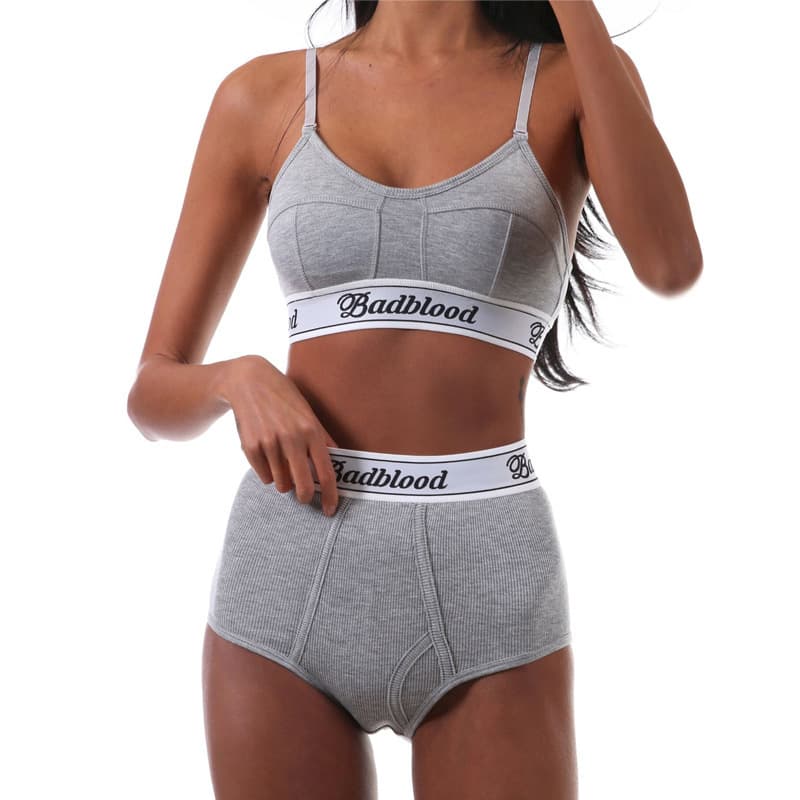 short bra women embroidered no rims hot girl sports suspender belt