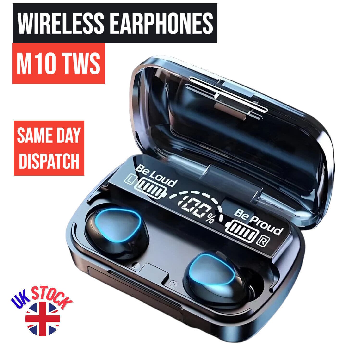Bluetooth Wireless Headphones TWS Earphones Mini In-Ear Pods For IPhone Android