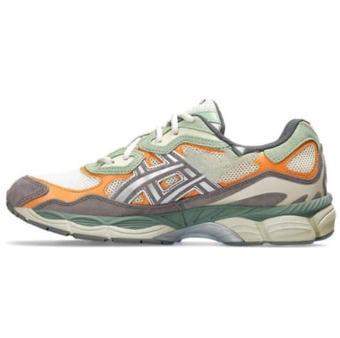 Chaussures de course basses Gel-Nyc originales et neuves, résistantes à l'usure, en maille patchwork, respirantes, antidérapantes et amortissantes