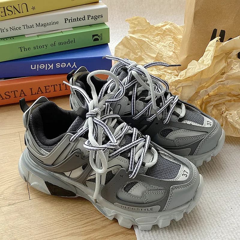 mens Shoes Brand Designer Sneakers For Boy Fashion New Men's Chunky Sneakers Male Female Dad Trendy Girls Boys Casual