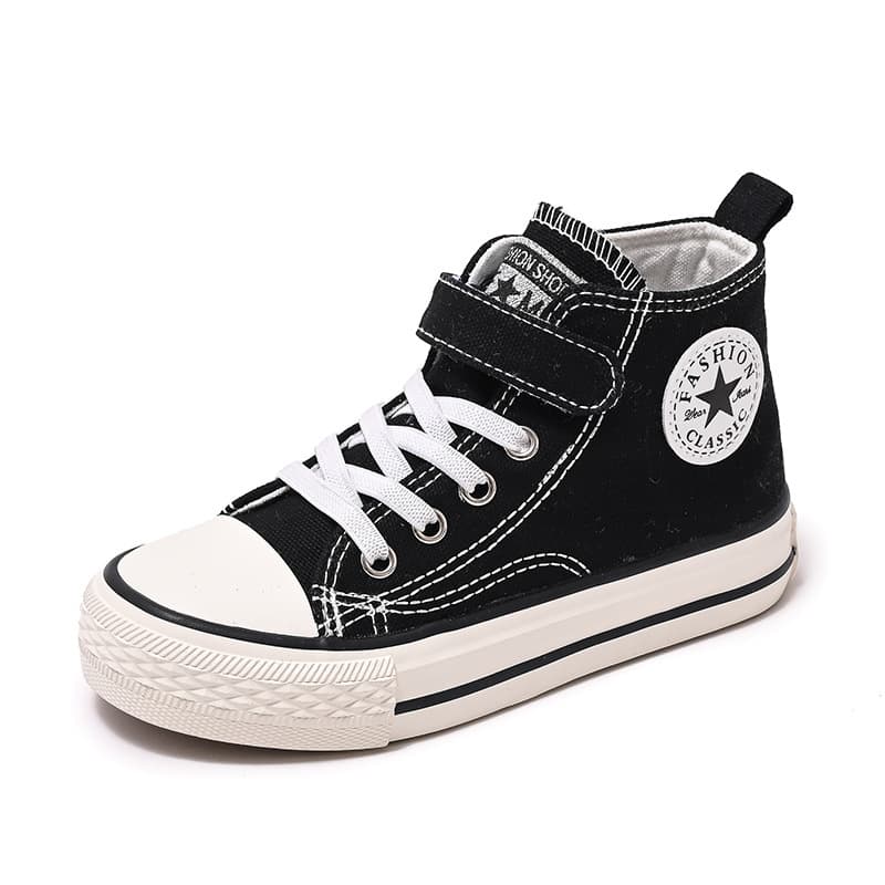 High Top Canvas Shoes For Children Cloth Shoes For Girls