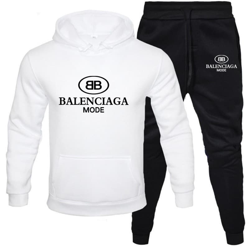 Ensemble de sport décontracté à capuche, coupe ample et confortable, tendance printemps-automne 2024.