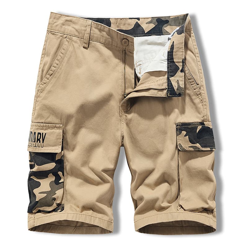 Men's Clothing Men's Summer Mountain Camping Camouflage Casual Pants Men's Multi Pocket Work Pants Men's Shorts Trendy Brand