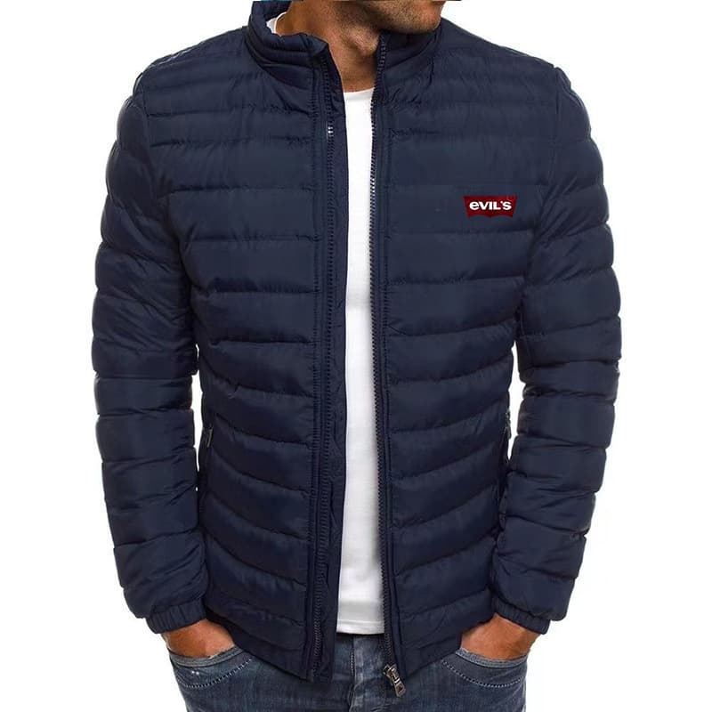 2024 Winter Simple Atmosphere Men's Cotton Clothes Casual Fashion Trend Loose Cotton Coat Jacket