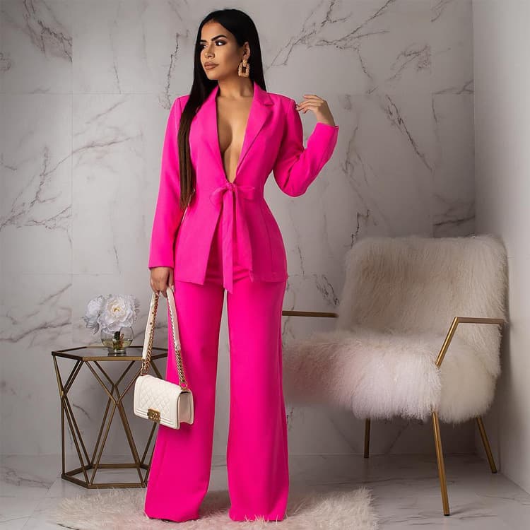 Women's fashion casual professional women two sets