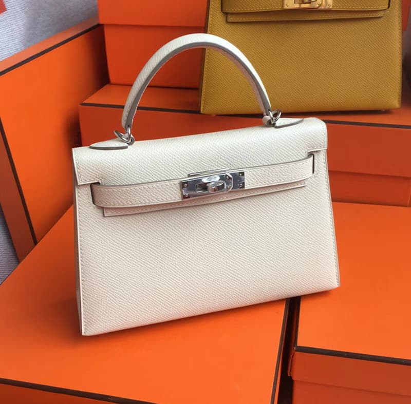 P7 Bubble Green 2023 Nouveau sac Kelly de deuxième génération Printemps et été Sac messager à bandoulière Sac à main en cuir véritable Mini