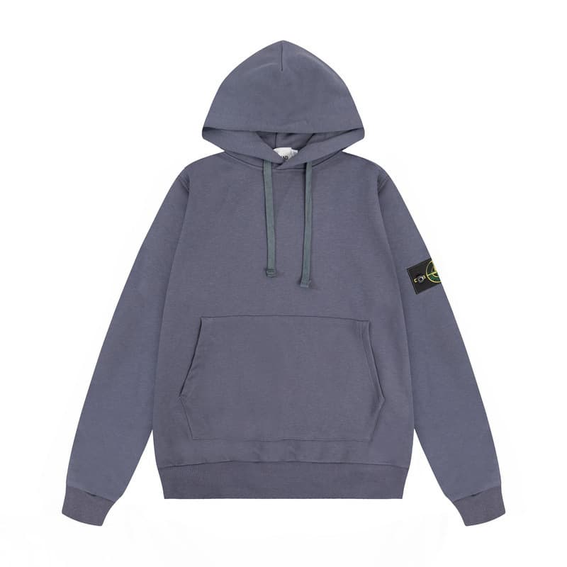 P7 Sweat-shirt à manches longues pour homme et femme haut de gamme STON 20SS Stone Compass Badge Basic Functional E-commerce Cross-border Vinyl