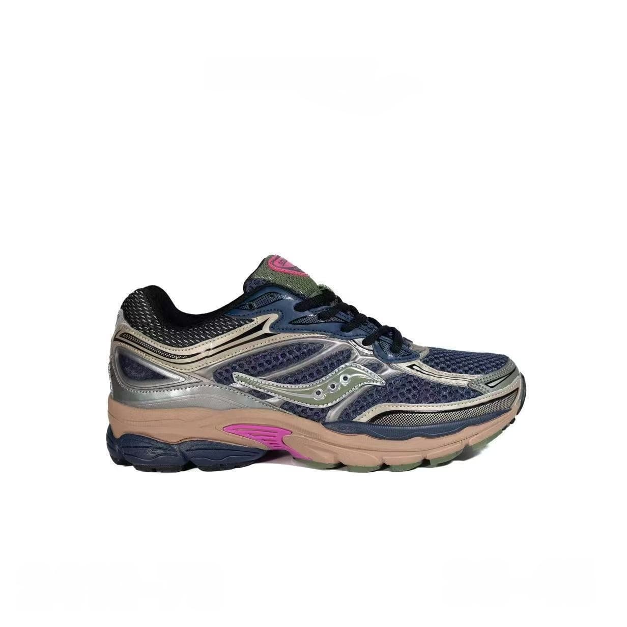Baskets basses décontractées et respirantes, style dad shoes rétro Y2K en mesh, disponibles en 104 couleurs.