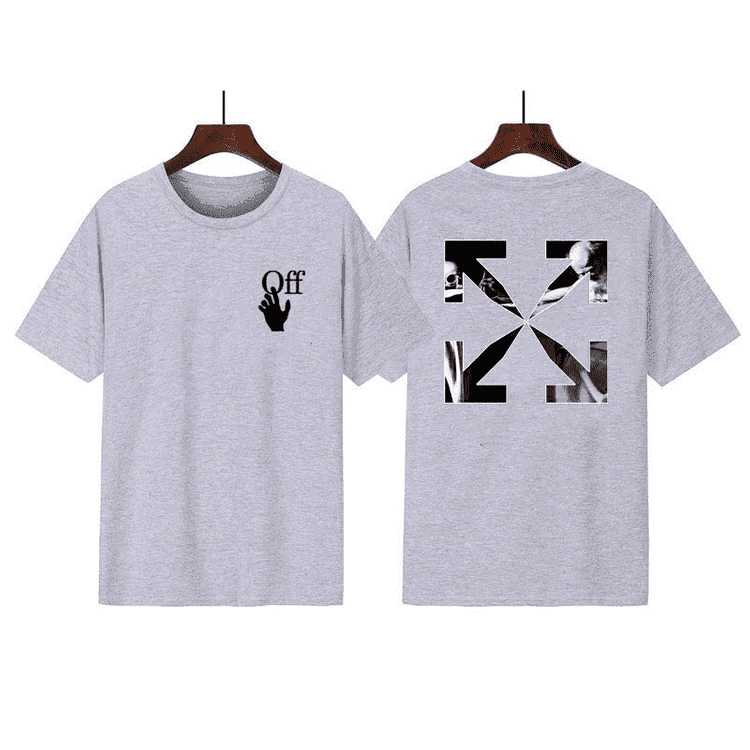 23-24 Nouveau T-shirt à manches courtes à col rond pour hommes T-shirt décontracté imprimé