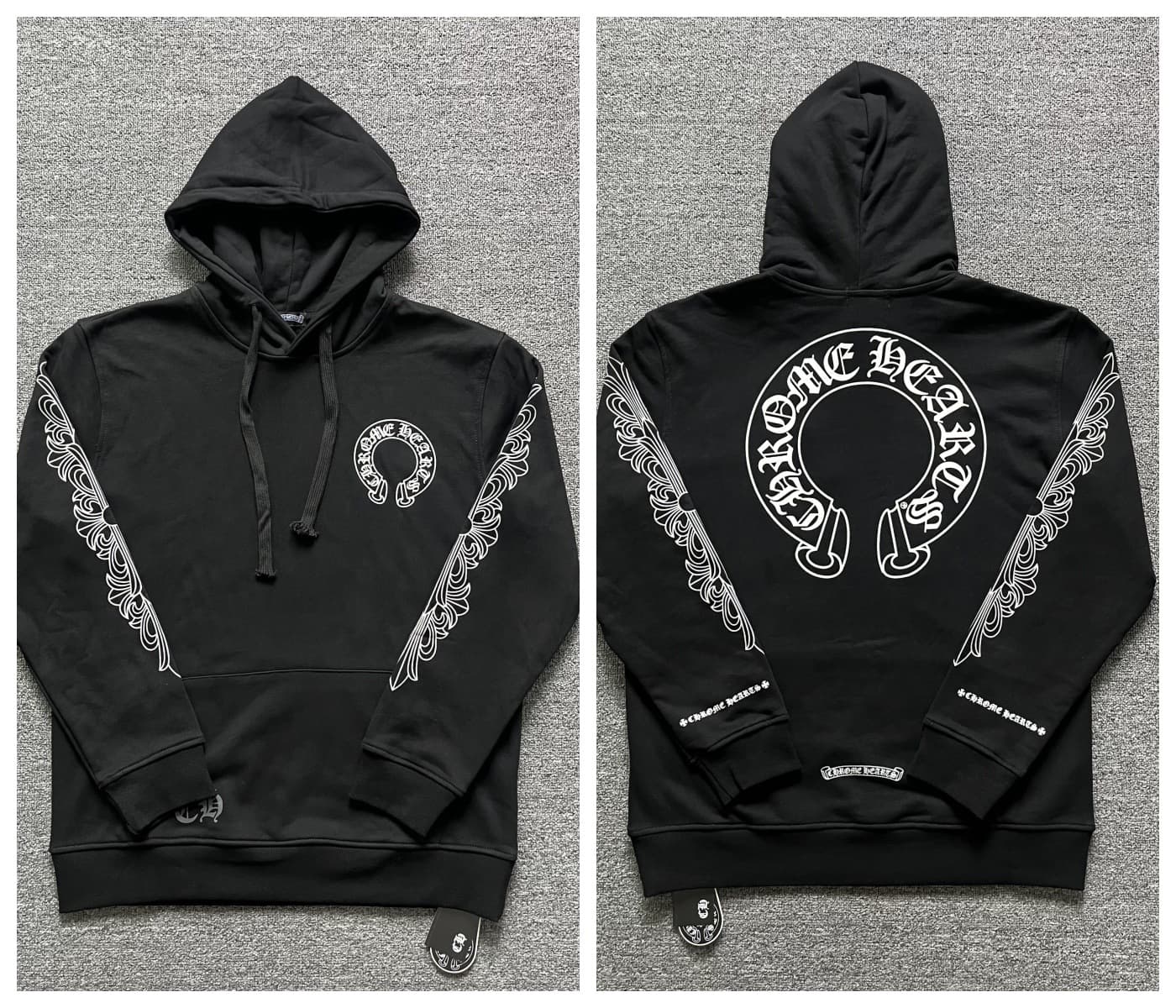 Sweat à capuche Chrome Hearts Cross, version correcte 25ss, polyvalent et tendance, vente en gros