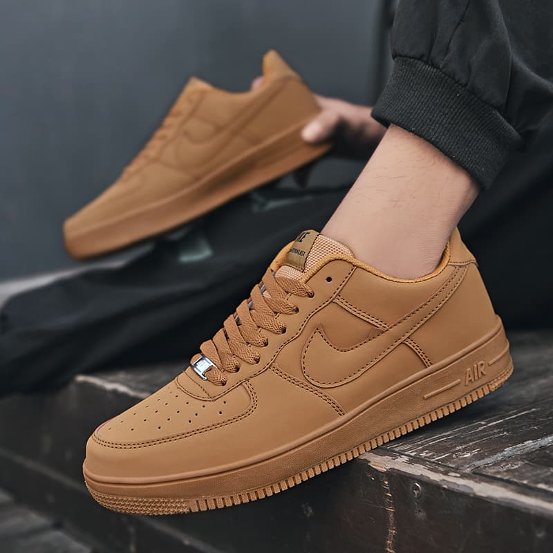 Chaussures pour hommes tendance chaussures de sport décontractées polyvalentes chaussures basses à semelle plate blanches pures pour femmes