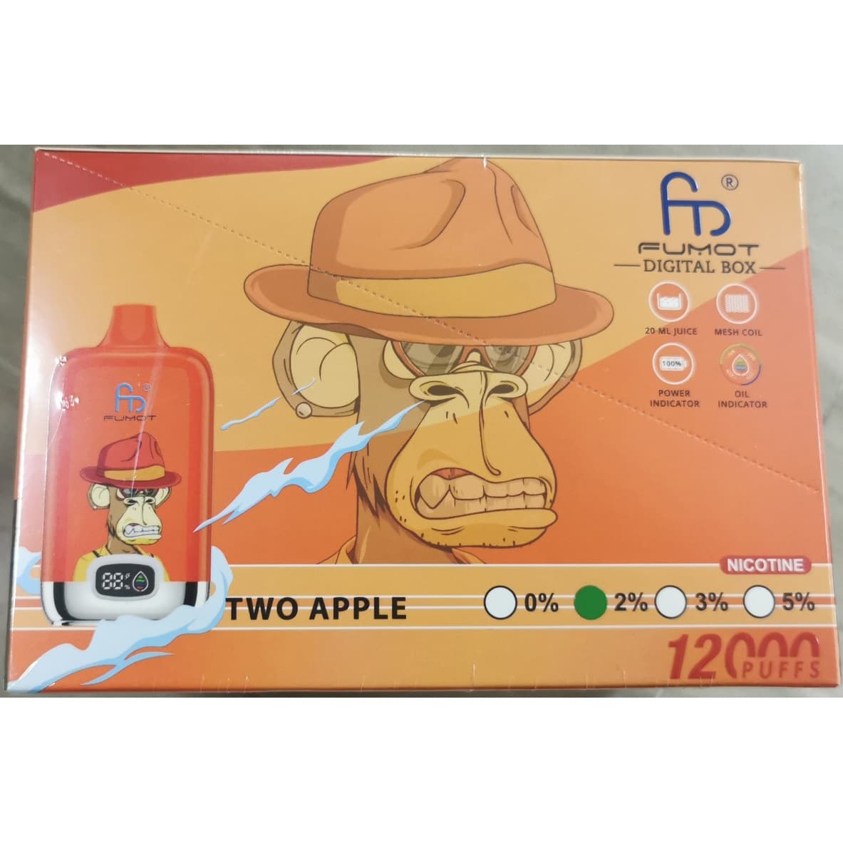 Kit de démarrage de cigarettes électroniques jetables RANDM TORNADO 33 saveurs, 2, 5 ou 10 bouffées, 12 000 bouffées
