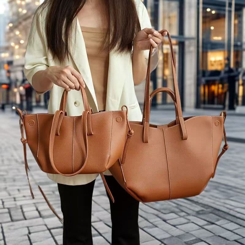 French Dumplings High Value Fashion Tote Bag Advanced Hand Held Large Capacity Shoulder Underarm Women's Bag