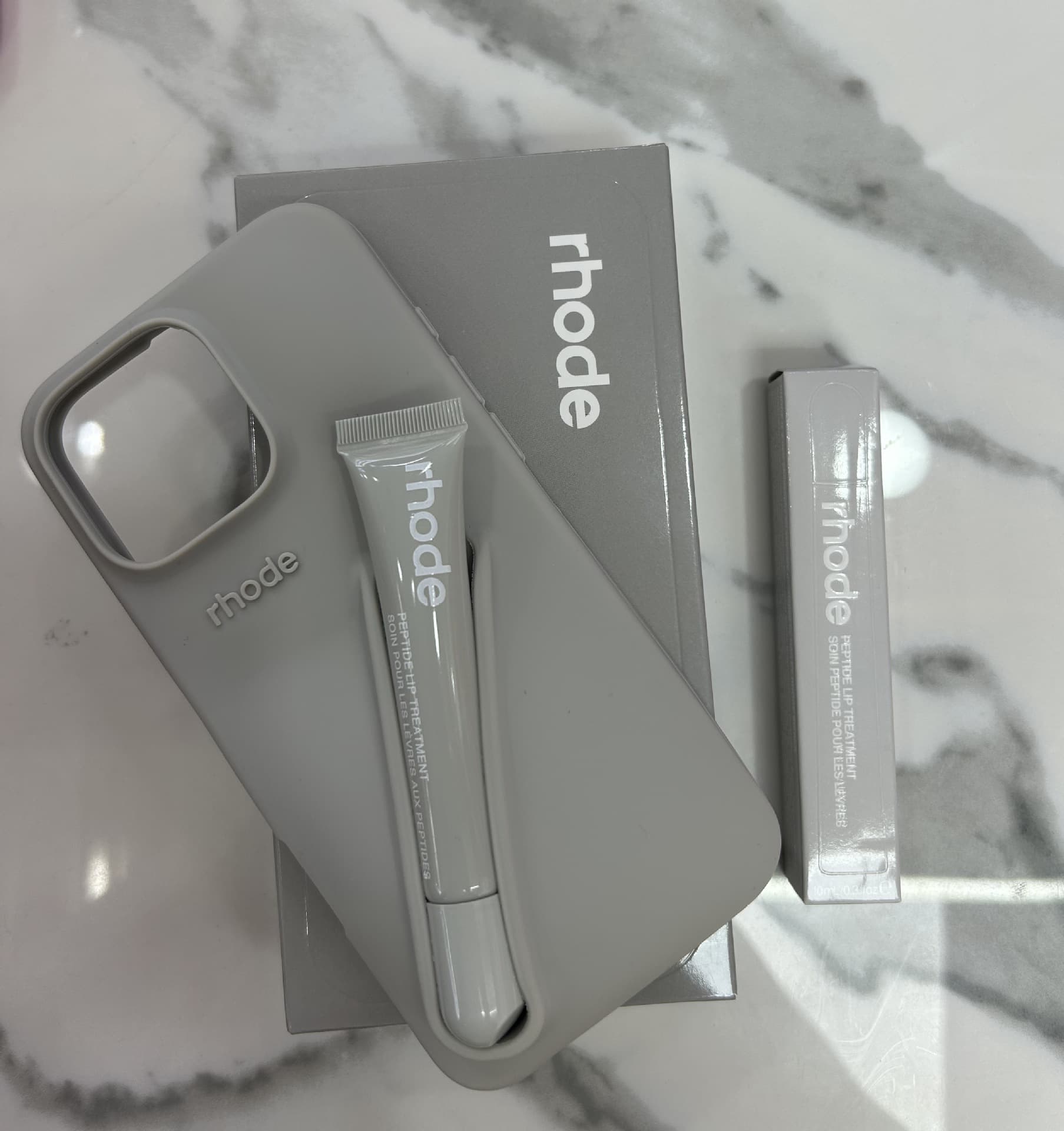 Étui de protection en silicone Lipstick Haily Sam Styl 1514 compatible avec iPhone 16 Pro Max, antichoc et intégral