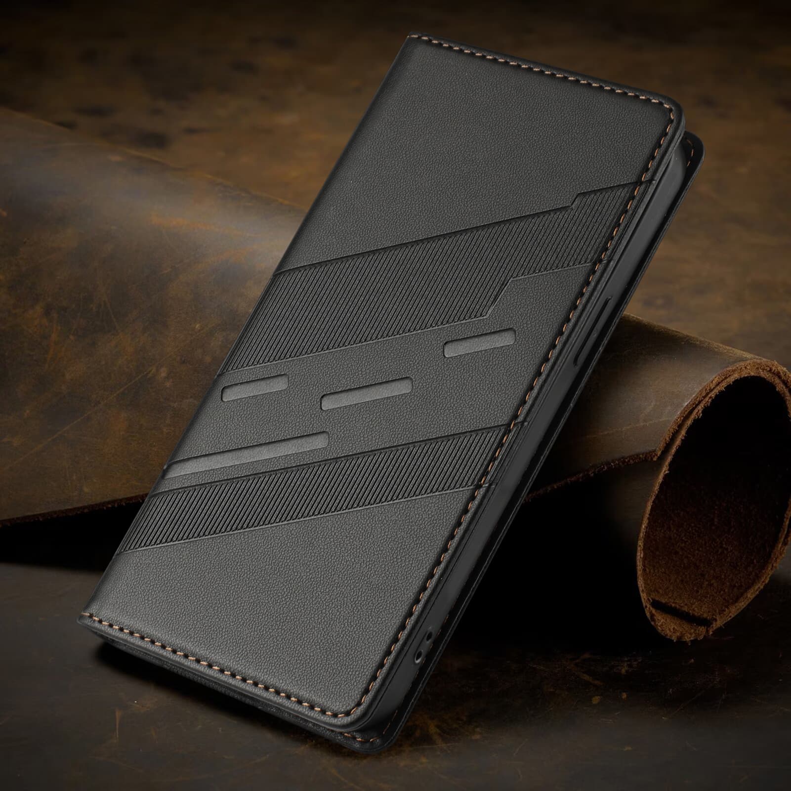 Phone Cover For Coque Samsung Galaxy S25 Ultra S24 Plus S23 S22 S21 S20 FE S10 S9 S8 S7 Edge 5G Magnetic Leather Case