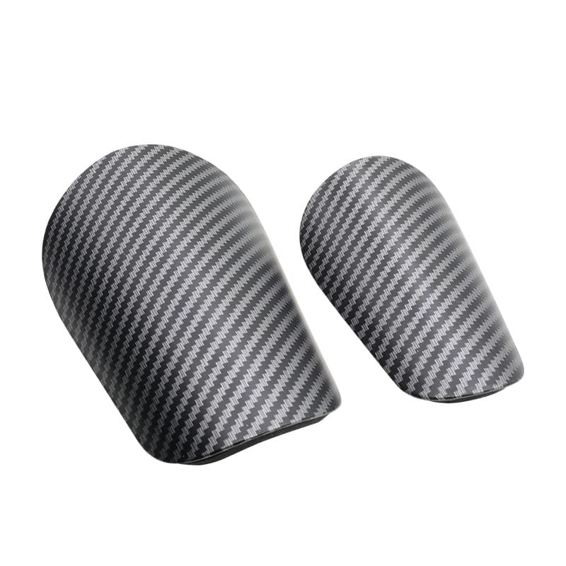 Carbon Fiber Grain Football Leg Guard Plate Light Hard Sports Guard Plate Adult Children Competition Professional Guard Plate