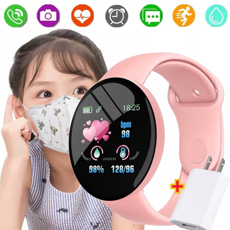 Kids Watches 1.44 Inch Custom Waterproof Smart Watch Women Digital Sport Wristwatch For Fitness Tracker Children Watch
