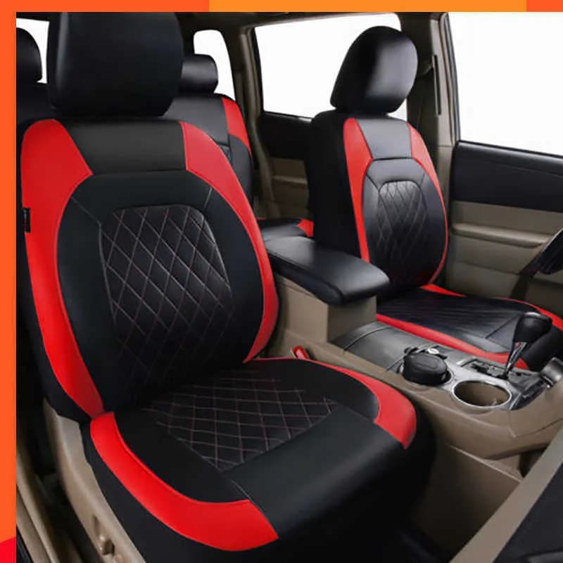 New Four Seasons Universal Full Cushion Protection Quality Leather Car Seat Cover Comfortable