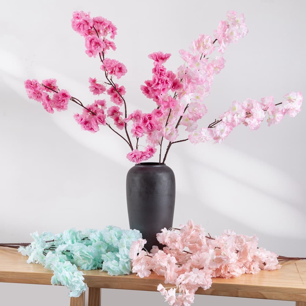 Decorative wedding green plant branches artificial flowers manufacturers fake flowers wholesale crafts INS style cross-border MW06741