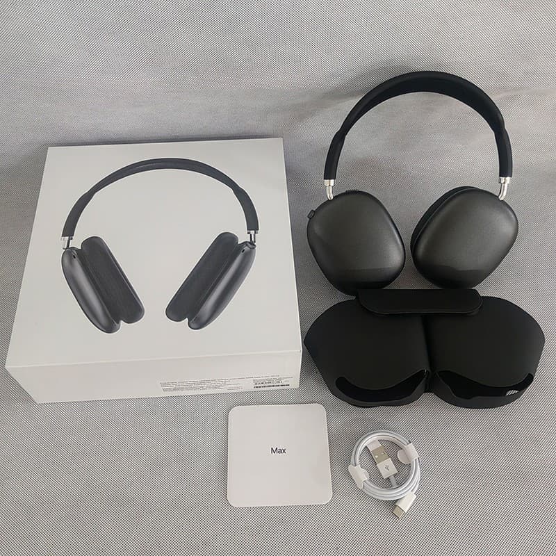Casque Bluetooth supra-auriculaire Huaqiangbei neuf à réduction de bruit active, avec oreillettes magnétiques.