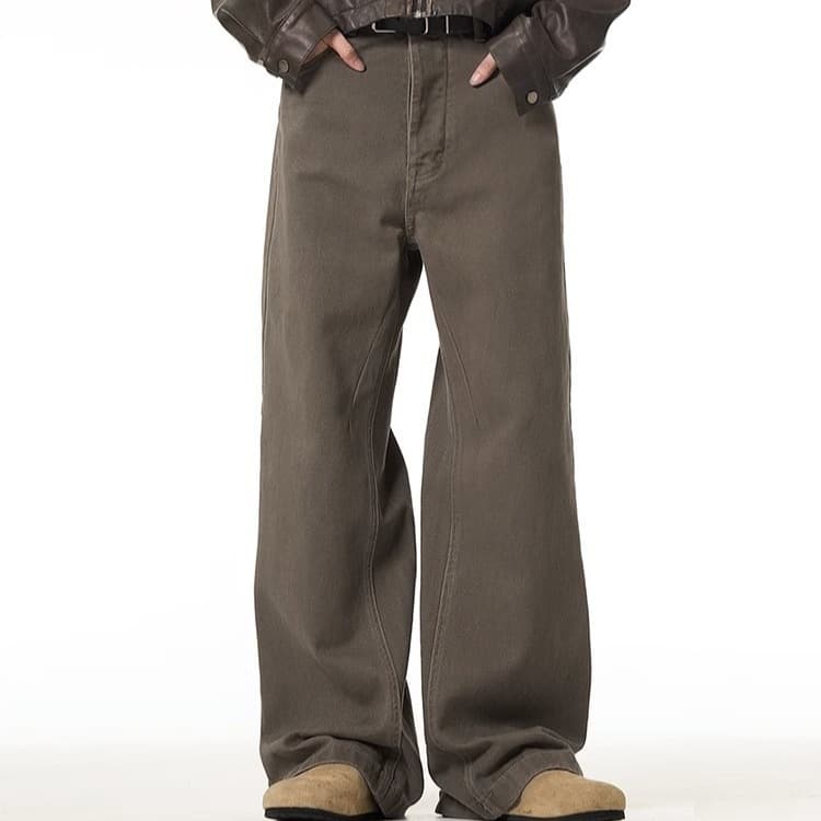 Men's Vintage Casual Cleanfit Trousers Youth Trend