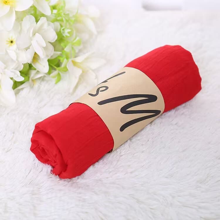 Annual Meeting Can Be Printed With Logo Chinese Corporate Gathering Activity Autumn Winter Big Red Scarf