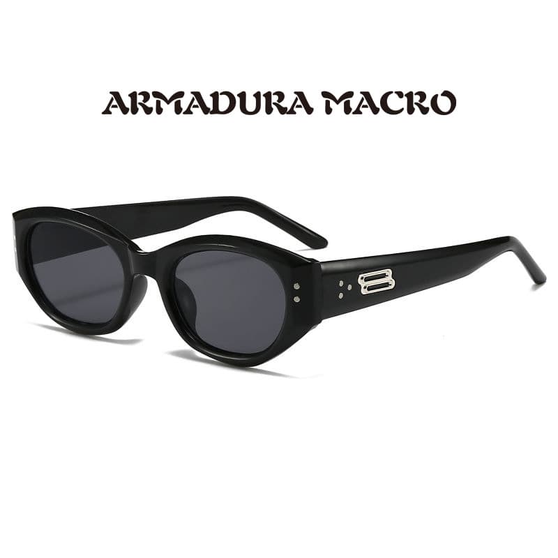 Retro cat eye GM sunglasses high end women's small frame sunglasses Internet celebrity same style driving sun protection visor