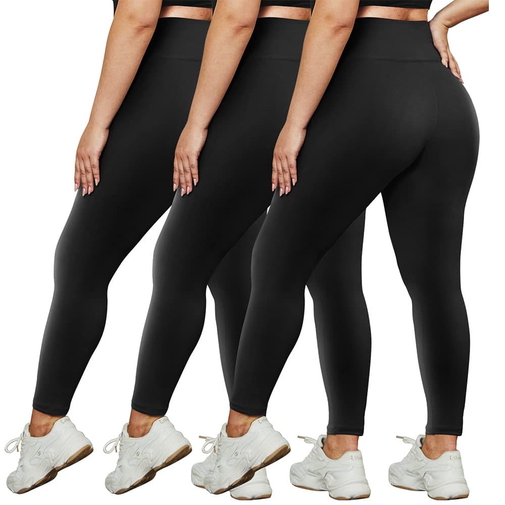 Large Size Yoga Pants, High-waisted Nude Nine-point Large Size Leggings