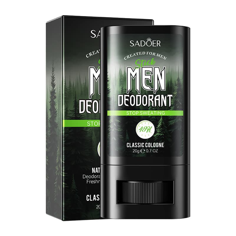 2 Pieces For Men Fragrance Refreshing Summer Antiperspirant Stick