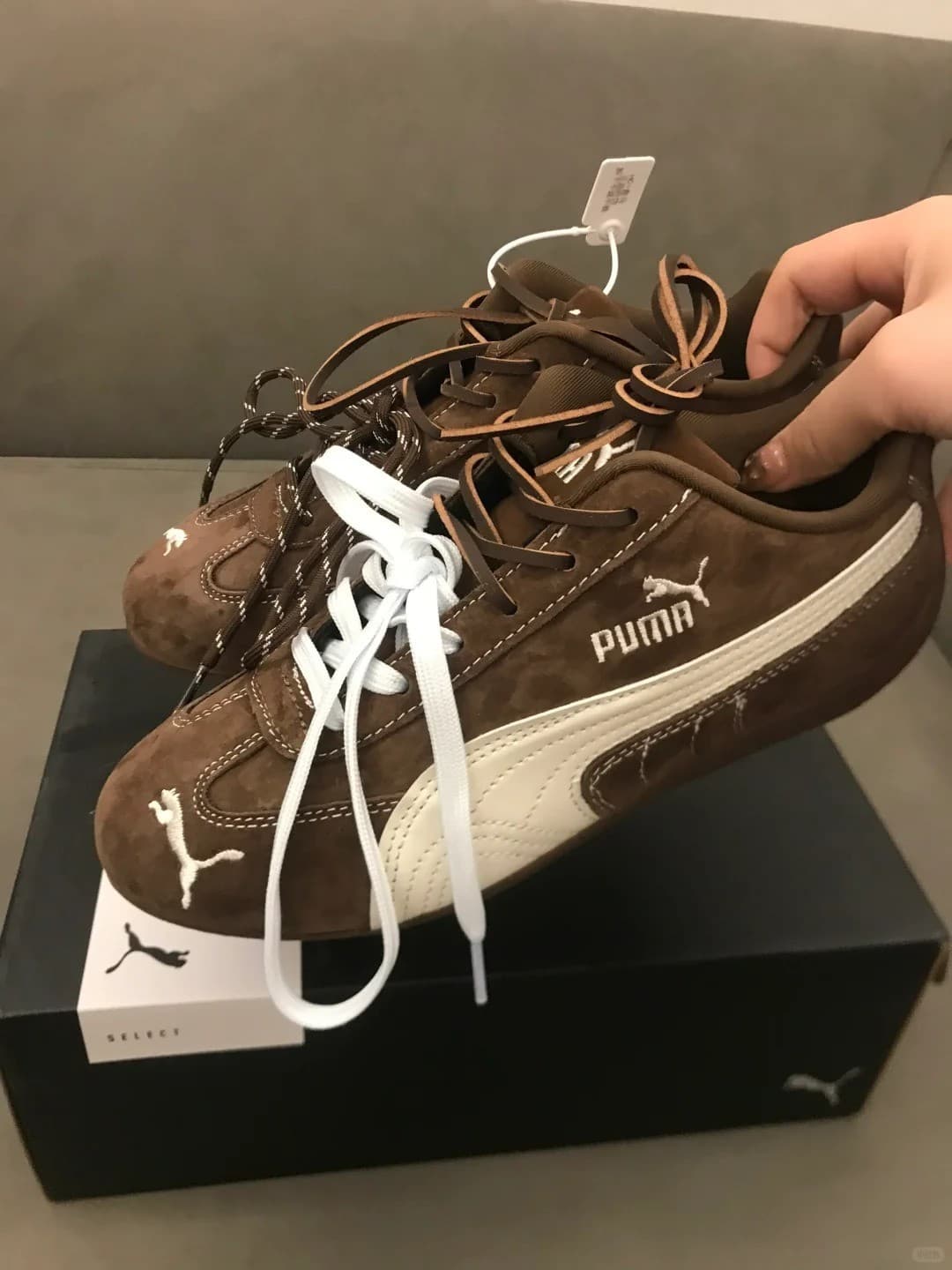 Chaussures de course SpeedcatOG en daim, version haute, style rétro décontracté, pour hommes et femmes, modèle standard pour chevaux.