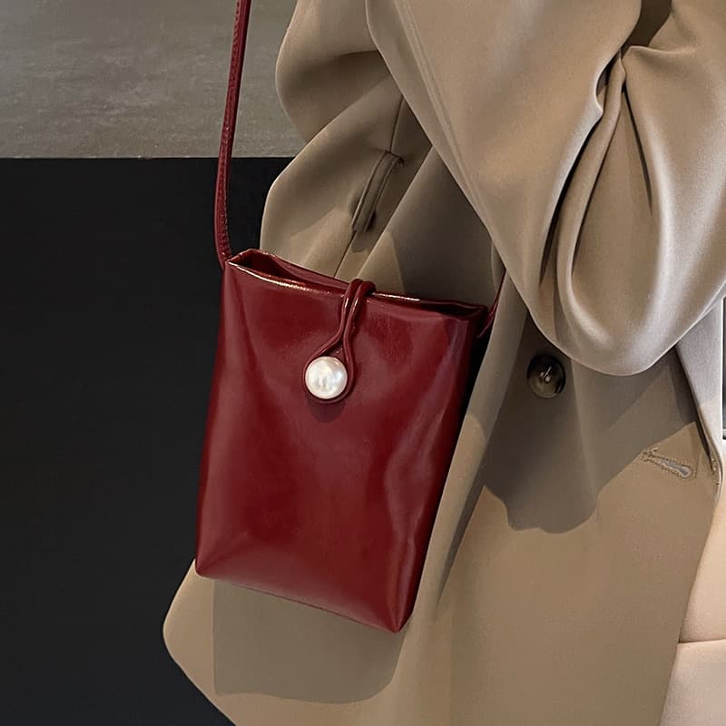 Chinese Style Mini Underarm For Women, Summer New High-End Versatile Coin Purse, Casual Shoulder Crossbody Phone Bag