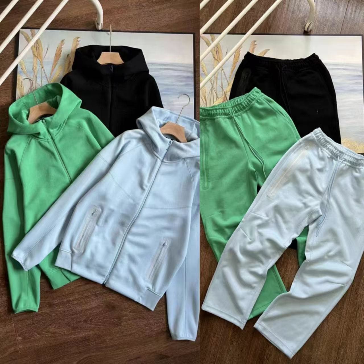 Men's Clothing Fashion Hot Selling Sports Hooded Casual Pants Jacket Set Year Spring And Autumn Technology Leisure
