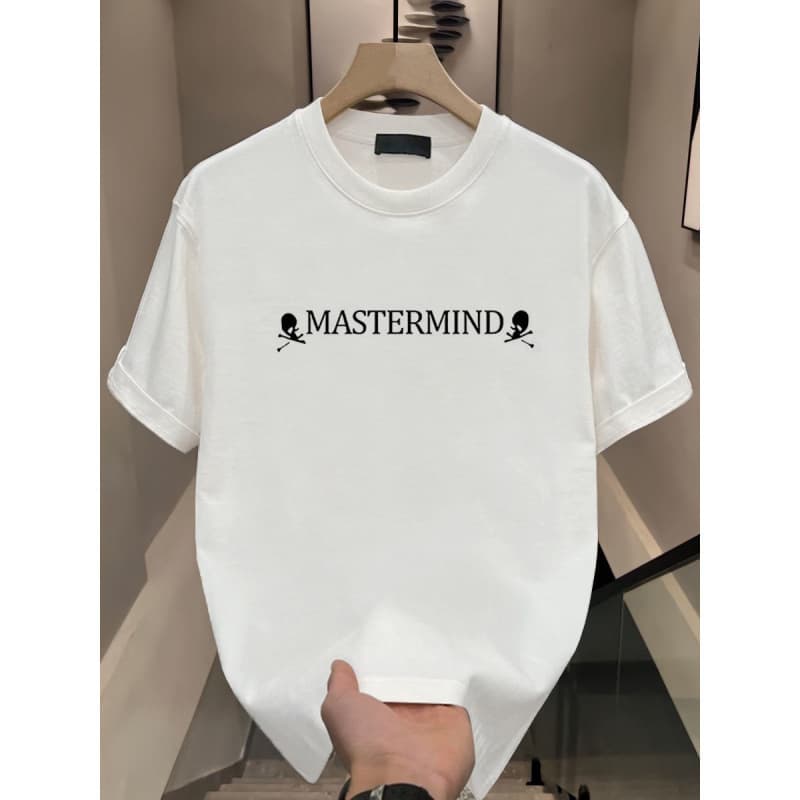 Men's Clothing Plus Size Short Sleeve T-Shirt 100% Cotton Men Women Summer Trendy Loose Top Style For Formal & Casual