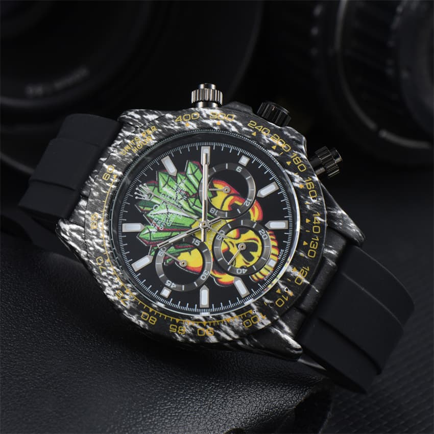 Montre Rolex pour homme, mouvement à quartz, sport, mode, affaires, petit pointeur, travail, 2024