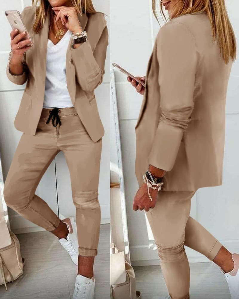 Costume de mode décontracté costume costume pour femme