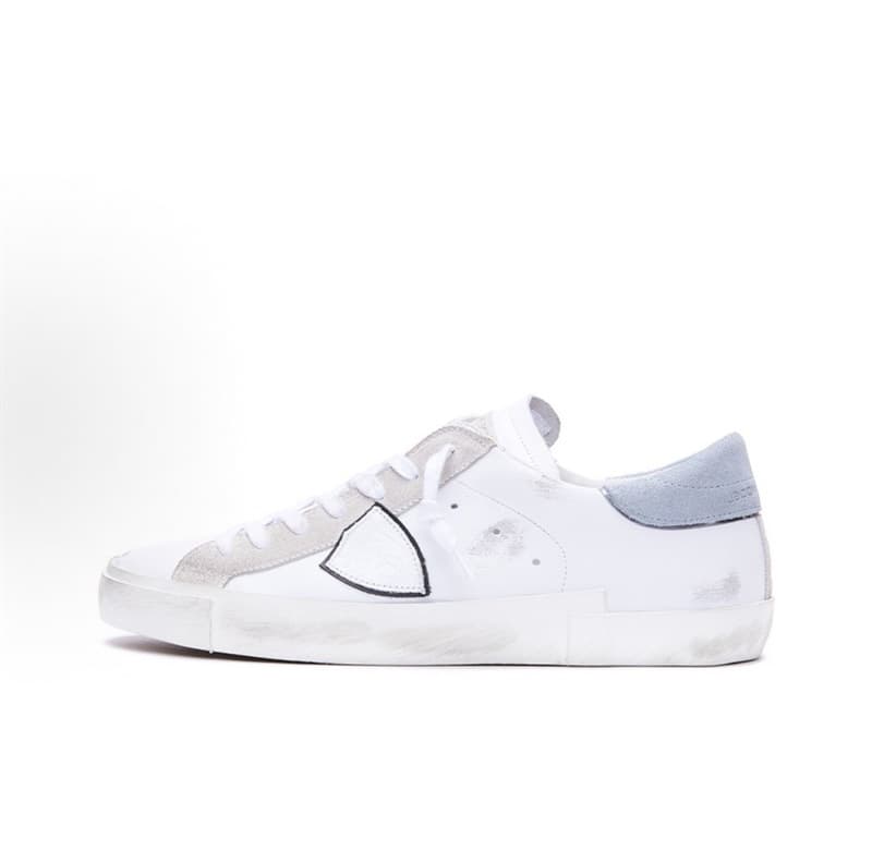 Baskets P Hilippe Model Paris PRSX style vintage vieilli, chaussures tendance pour hommes et femmes