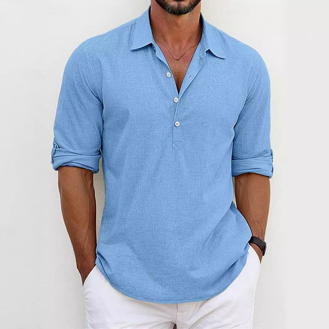 Men's Clothing Short Sleeved Men's Shirt Summer Lapel Leisure Spring And Autumn Cotton Youth Personality Half Cardigan