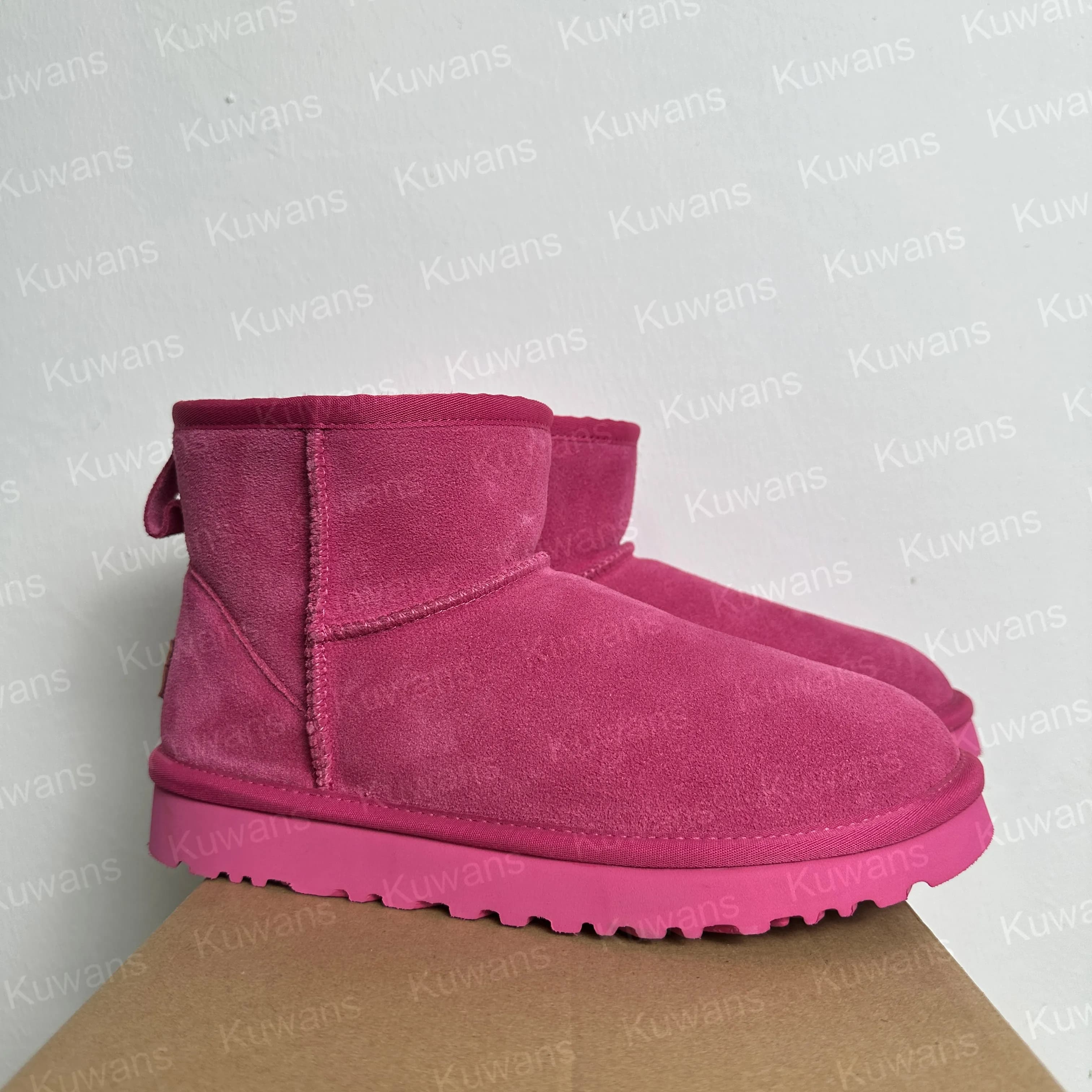 U GG Designer Classic Ultra Mini Bottes de Neige Plateforme Courte Femmes Hommes Fourrure Peau de Mouton Tasman Tazz Chesut Sable Graine de Moutarde