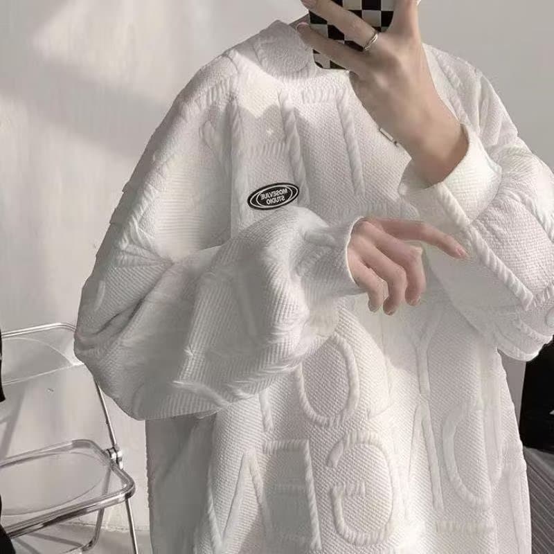 Man's Clothing Design Sense Hoodie Men Fashion Top Instagram Fashion Brand High Street Loose Coat