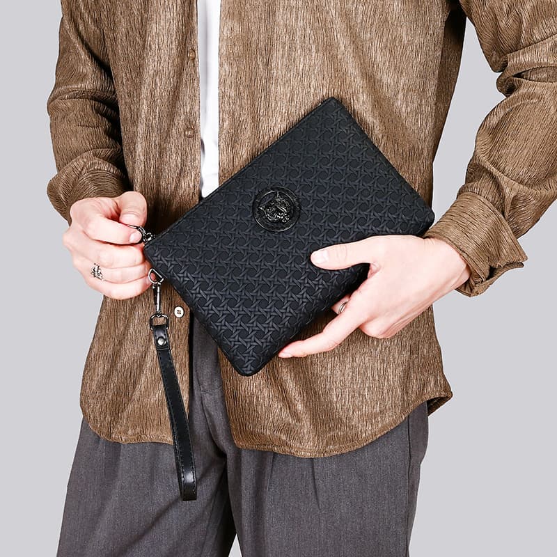 Sacs pour hommes, sacs à main tissés, sacs décontractés, nouveaux sacs à main haut de gamme, sacs enveloppe pour hommes, sacs pour téléphone portable pour hommes